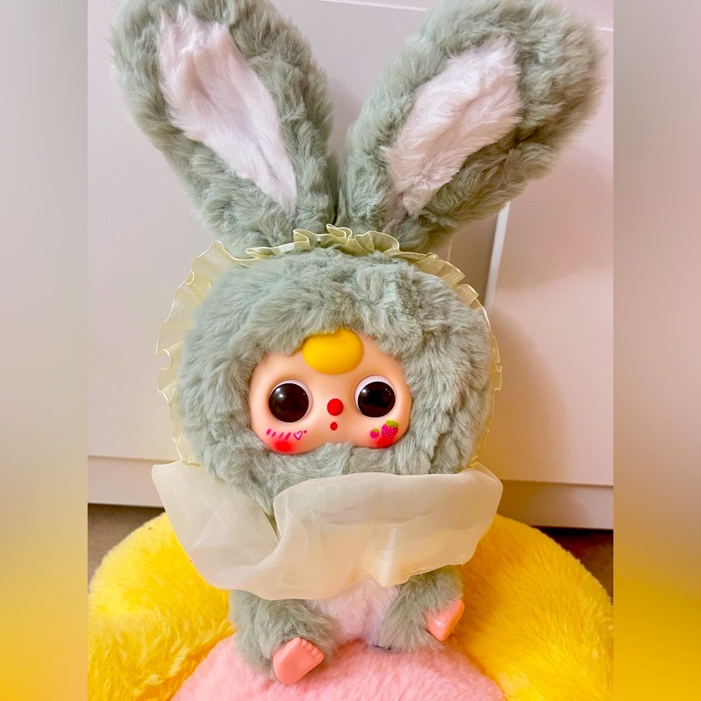 Lily Rabbits Town V2 From Babythree, plush keychain